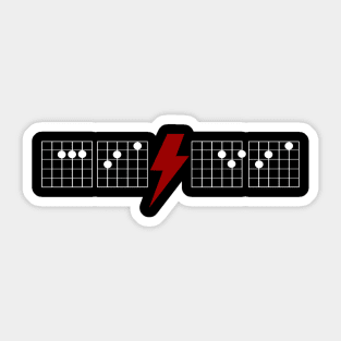 The Chords Sticker